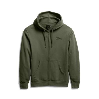 Sitka Icon Classic Full Zip Hoody, Olive Green
