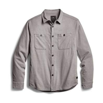 Sitka Ambary LS Shirt, Woodsmoke Heather