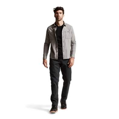 Sitka Ambary LS Shirt, Woodsmoke Heather