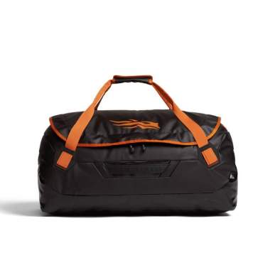 Sitka Drifter Dufflie 75, Black Orange