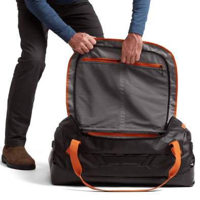 Sitka Drifter Dufflie 75, Black Orange
