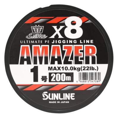 Купить Sunline SM Amazer×8 200m #1.0 PE, Multicolor Sunline SM Amazer×8 200m #1.0 PE, Multicolor