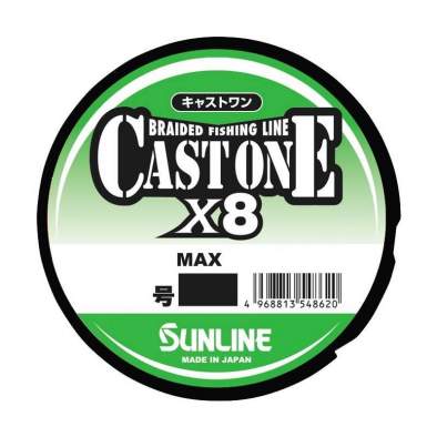 Sunline Cast One×8 200m #2.0 PE, Light Green