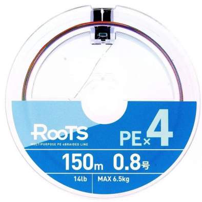 Купить GOSEN Roots PE×4 150m #0.8 PE, Multicolor GOSEN Roots PE×4 150m #0.8 PE, Multicolor