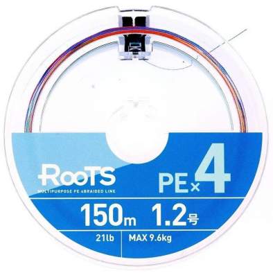 Купить GOSEN Roots PE×4 150m #1.2 PE, Multicolor GOSEN Roots PE×4 150m #1.2 PE, Multicolor