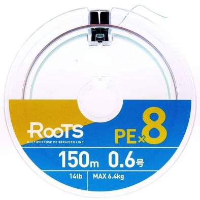 Купить GOSEN Roots PE×8 150m #0.6 PE, Multicolor GOSEN Roots PE×8 150m #0.6 PE, Multicolor