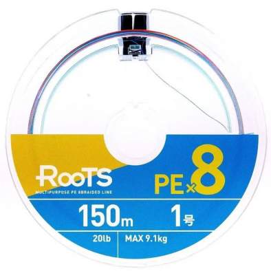 Купить GOSEN Roots PE×8 150m #1.0 PE, Multicolor GOSEN Roots PE×8 150m #1.0 PE, Multicolor