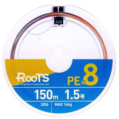 Купить GOSEN Roots PE×8 150m #1.5 PE, Multicolor GOSEN Roots PE×8 150m #1.5 PE, Multicolor