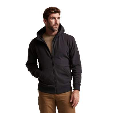 Sitka Essential Full Zip Hoody, Sitka Black