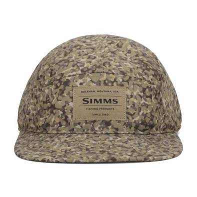 Simms Single Haul Pack Cap, Pebble Stone Camo