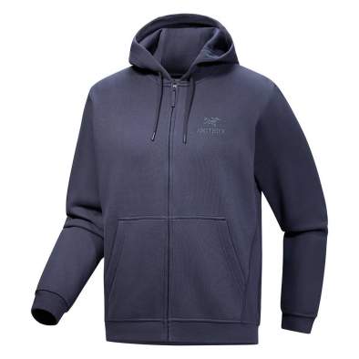 Arcteryx EMBLEM FLEECE FULL ZIP HOODY, Black Sapphire