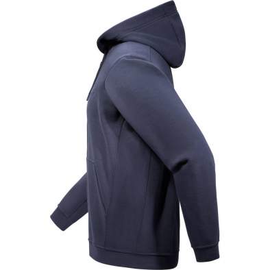 Arcteryx EMBLEM FLEECE FULL ZIP HOODY, Black Sapphire