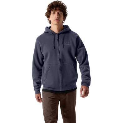 Arcteryx EMBLEM FLEECE FULL ZIP HOODY, Black Sapphire