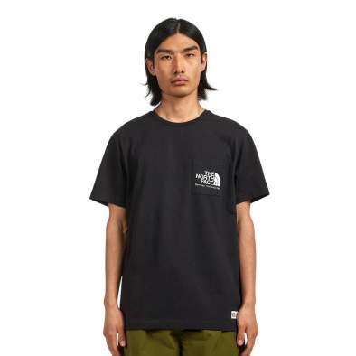The North Face Berkeley California Pocket SS Tee, Black