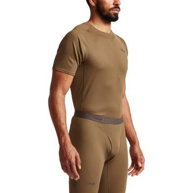 Купить Sitka Core Lightweight Crew SS, Coyote Sitka Core Lightweight Crew SS, Coyote