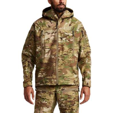 Купить Sitka Wet Weather Protective Jacket - MDW, Multicam Sitka Wet Weather Protective Jacket - MDW, Multicam