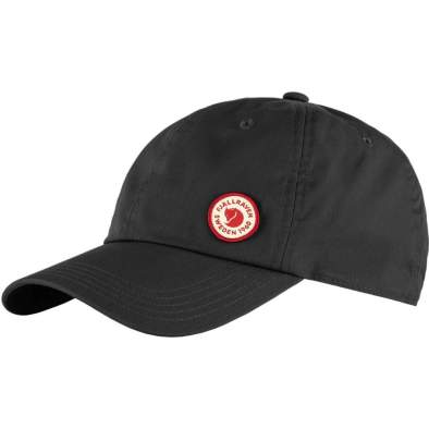 Fjallraven Logo Cap, Dark Grey