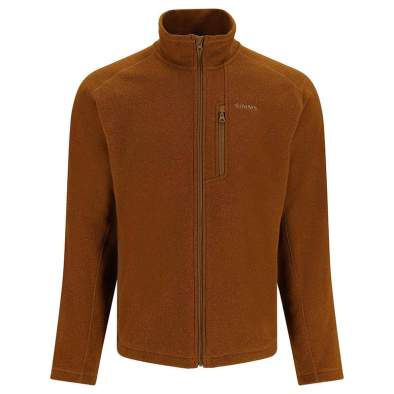 Simms Rivershed Full Zip Fleece Jacket, Cobia Heather