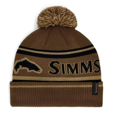 Simms Tip-Up Pom Beanie, Jasper
