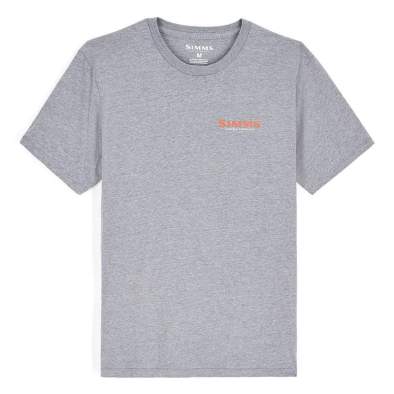 Simms Bass Ruler T-Shirt, Athletic Heather
