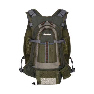 Snowbee Fly Vest With Backpack, Sage Green