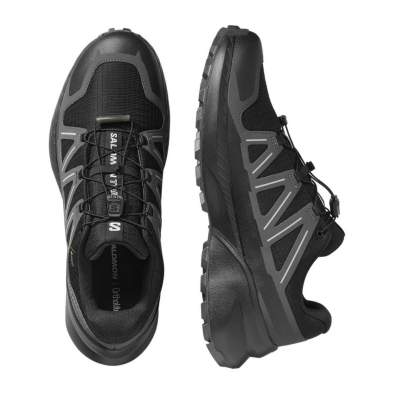 Купить Salomon SUPERCROSS PEAK GTX, Black-Black Asphalt Salomon SUPERCROSS PEAK GTX, Black-Black Asphalt