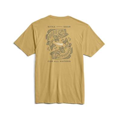 Sitka Target Tee, Straw Yellow Bass