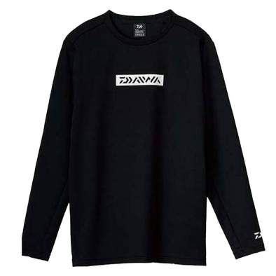 Daiwa DE-9321 Long Sleeve Mid-length Shirt, Black
