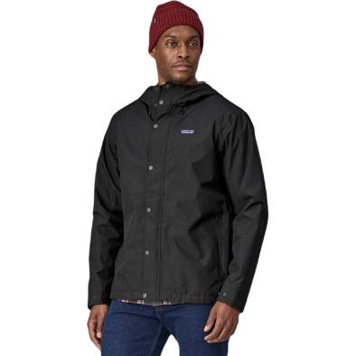 Patagonia M's Jackson Glacier Rain Jacket, Ink Black