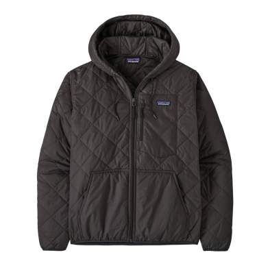 Patagonia M's Diamond Quilted Bomber Hoody, Black