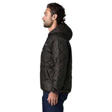 Patagonia M's Diamond Quilted Bomber Hoody, Black