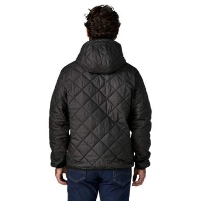 Patagonia M's Diamond Quilted Bomber Hoody, Black