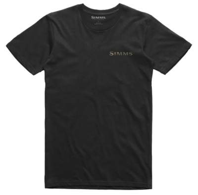 Simms Walleye Logo T-Shirt, Black