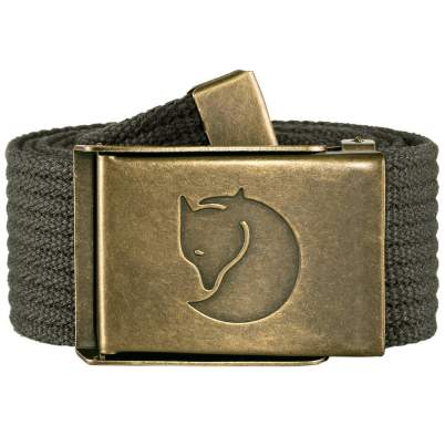 Fjallraven Canvas Brass Belt 4 см, Mountain Grey