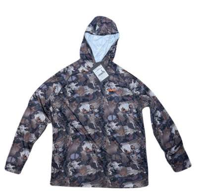Pike SUNSHIELD HOODIE, Camo Duck