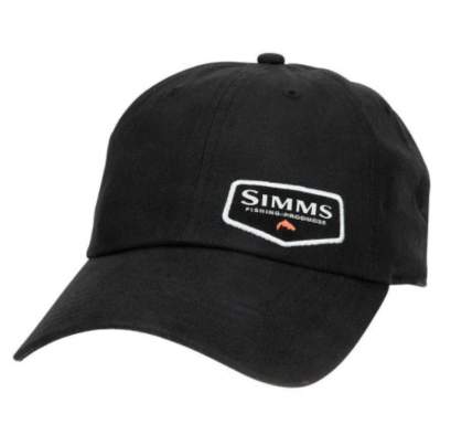 Simms Oil Cloth Cap, Black