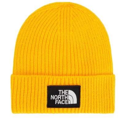 The North Face Logo Box Cuffied, Summit Gold