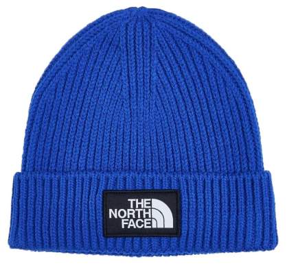 The North Face Logo Box Cuffied, Blue