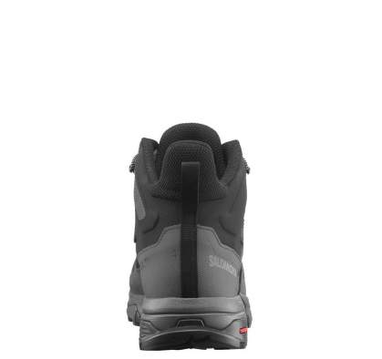 Salomon X ULTRA 4 MID WIDE GTX, Black Magnet-Pearl Blue