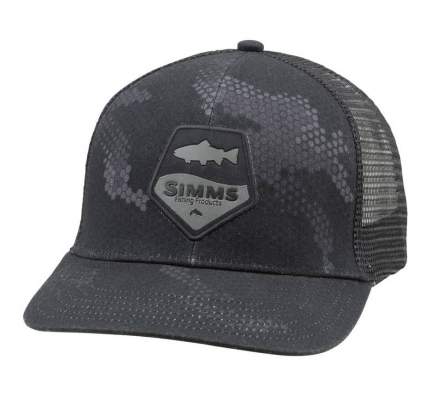 Купить Simms Trout Patch Trucker, Hex Camo Carbon Simms Trout Patch Trucker, Hex Camo Carbon