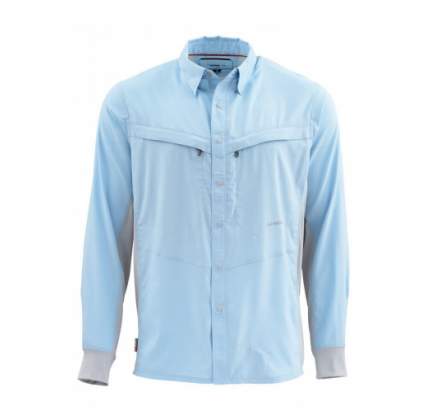 Рубашка SIMMS Intruder Bicomp Shirt, Light Blue
