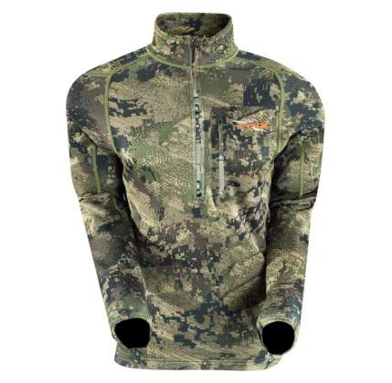 Водолазка Sitka Core Hvy Wt Zip T, Optifade Ground Forest