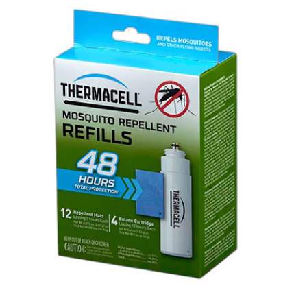 ThermaCell REFILLS MR 400-12 (4 газовых картриджа + 12 пластин)