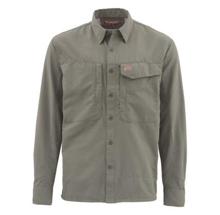 Simms Guide LS Shirt - Solid, Olive