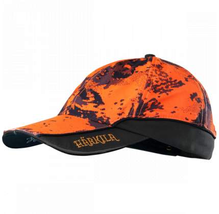 Harkila Lynx Safety Light Cap, AXIS MSP® Orange Blaze-Shadow Brown