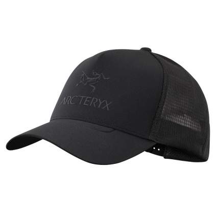 Arcteryx LOGO TRUCKER HAT, Black