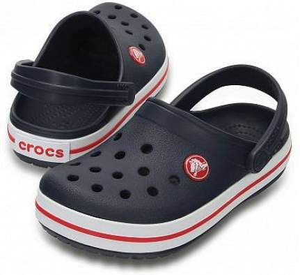 CROCS Crocband Clog K Navy-Red