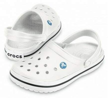 CROCS Crocband White