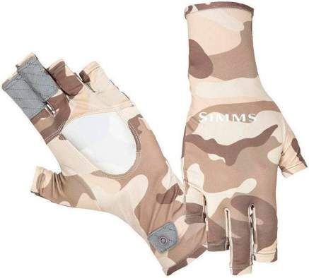 Купить Simms BugStopper SunGlove, Woodland Camo Sandbar Simms BugStopper SunGlove, Woodland Camo Sandbar