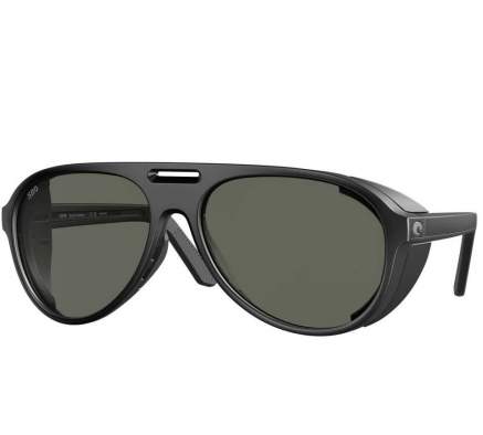 Costa Grand Catalina Gray 580G, Matte Black